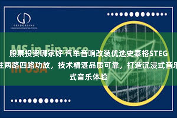 股票投资哪家好 汽车音响改装优选史泰格STEG，专注两路四路功放，技术精湛品质可靠，打造沉浸式音乐体验